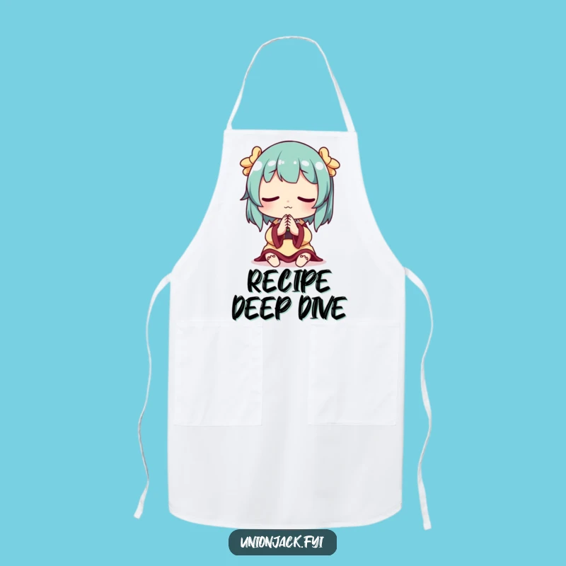 Funny Thoughtful Apron: Stylish Pensive Design, A Witty Funny Gift for the Thinking Cook!