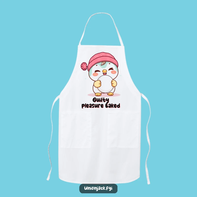 Funny Winking Scone Apron: Hilarious Kitchen Wear for Bakers & Treat Lovers Gift
