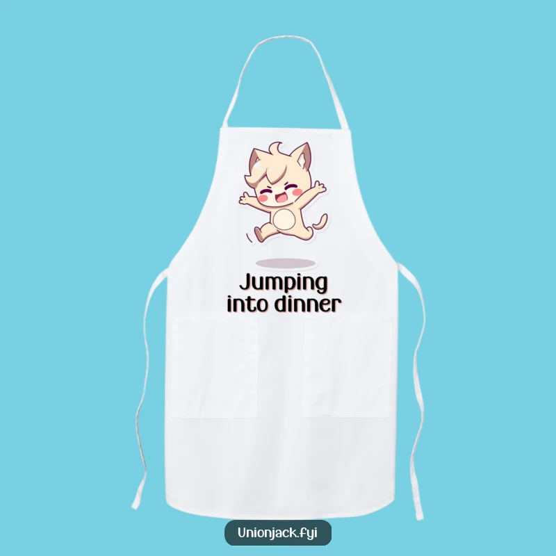 Funny Determined Jumper Apron - Active Kitchen Attire