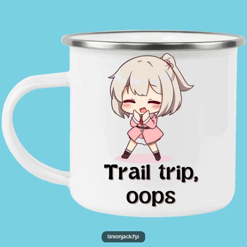 Funny Posh Curtsey Camping Mug: Elegant Adventures with a Twist - Perfect Funny Gift