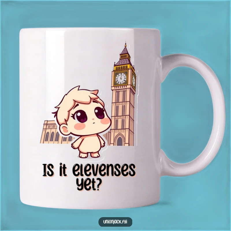 Funny Curious Big Ben Mug: A Hilarious London Adventure Gift