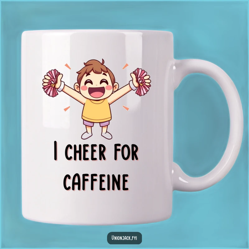 Funny Jovial Cheerleader Mug: Your Hilarious Motivation & Celebration Gift