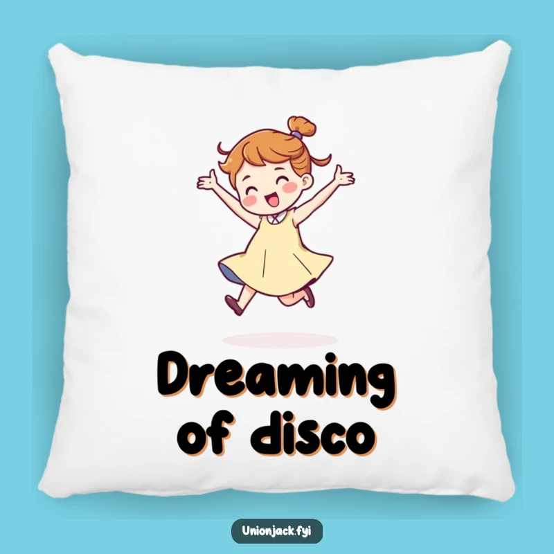 Funny Dancing Character Pillow - Jaunty Stride Comfort, Cozy and Funny Gift Accent