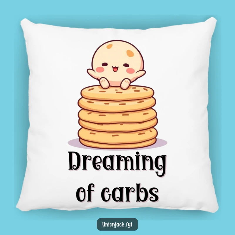 Funny Crumpet Balancing Pillow - Comfy Couch Companion