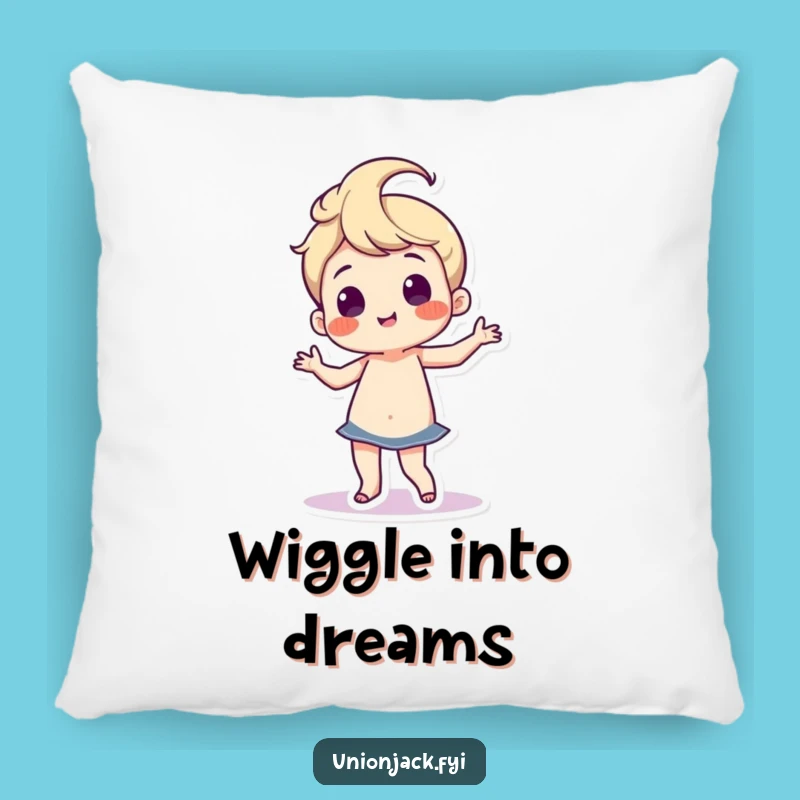 Funny Dance Pillow: Hip Wiggle Comfort, Hilarious Gift Accent!