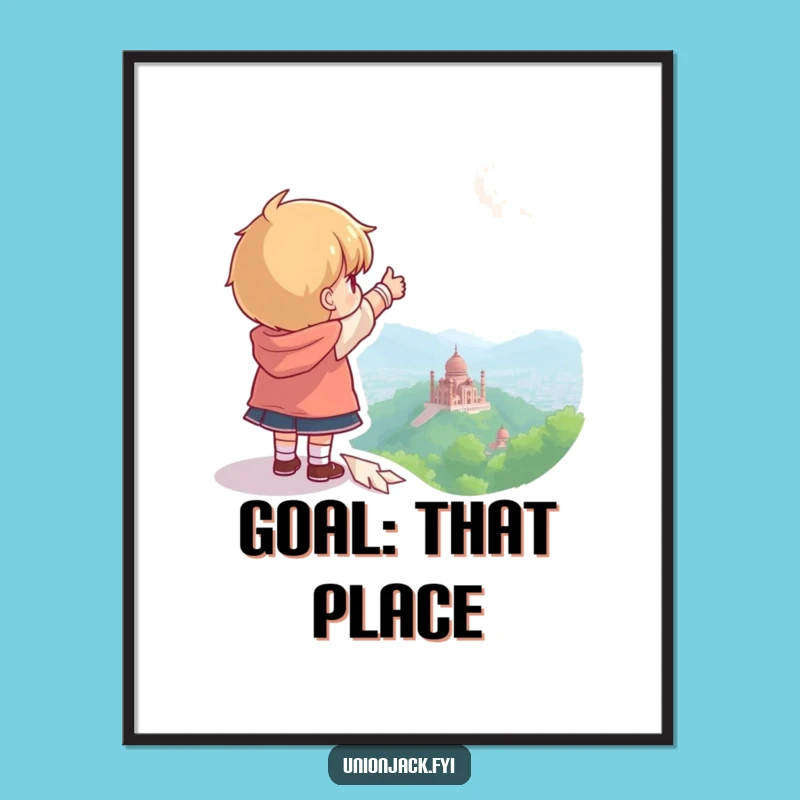 Funny Explorer Poster: Inspiring Character Art, A Bold Funny Gift for Wall Decor!