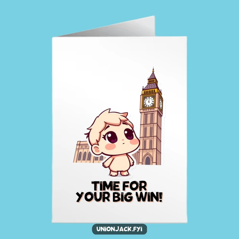 Amusing Free Printable Congrats Card: Big Ben Wonder Downloadable Success Gift