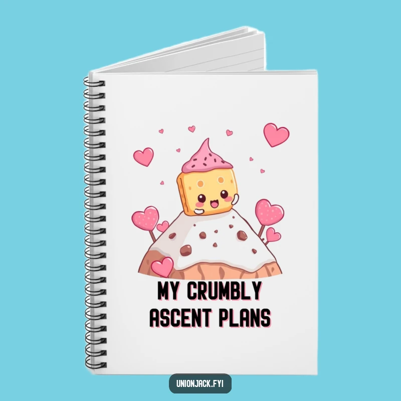 Funny Biscuit Climbing Notebook - Journal Your Journey