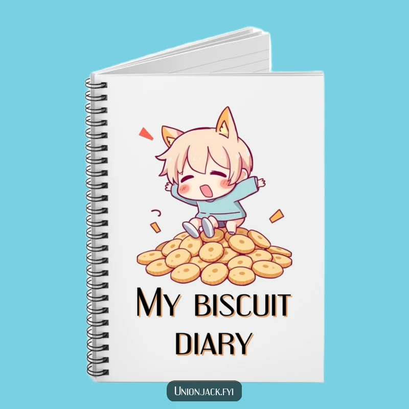 Funny Biscuit Thoughts Notebook: Hilarious Character Journal for Creative Ideas