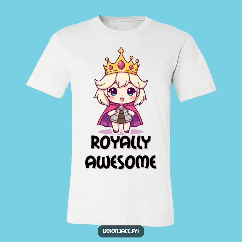 Funny Regal Character T-Shirt - Hilarious Royal Tee for the Emperor!