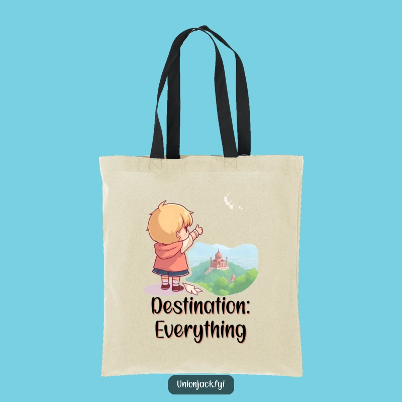 Funny Explorer Tote Bag: Durable Adventurous Design, A Practical Funny Gift for Your Travels!