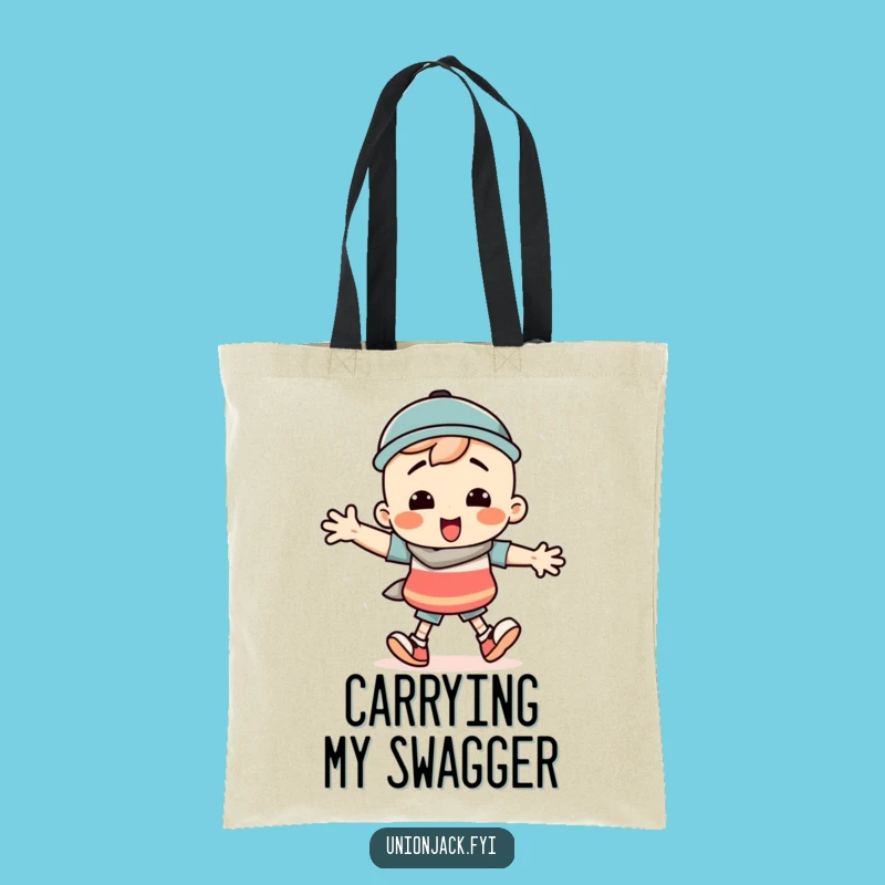 Funny Silly March Tote Bag: Carry Your Steps with Humor