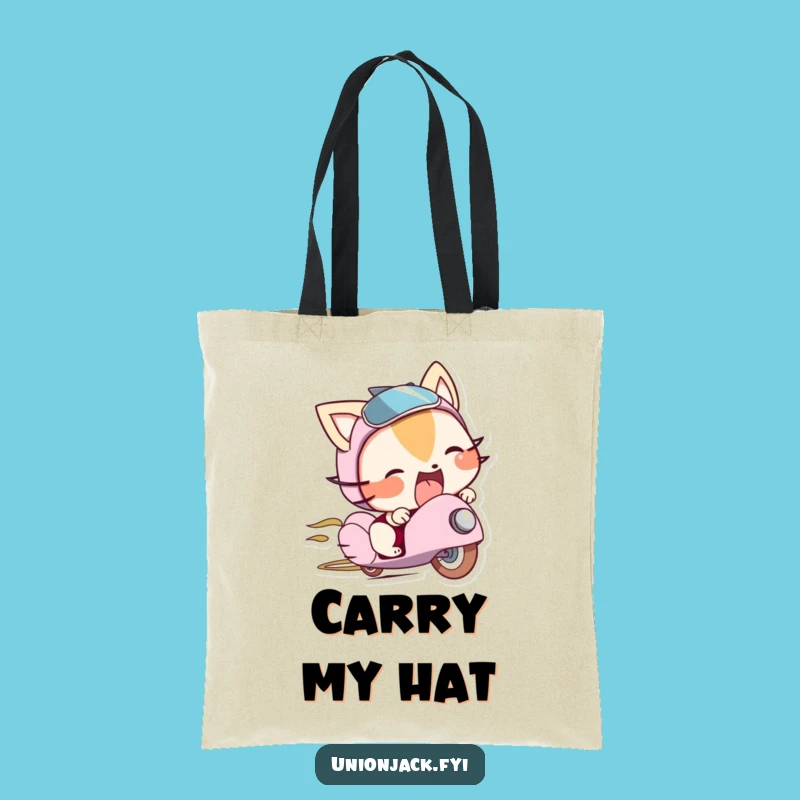 Funny Tongue Out Tote Bag: Playful Character Carryall for Cheeky Errands