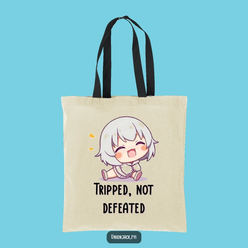 Funny Tripper Tote Bag: Durable Clumsy Design, A Practical Funny Gift for Everyday Mishaps!